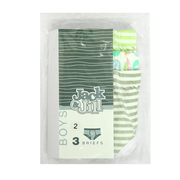 Jack & Jill Boys Briefs 3 Pk